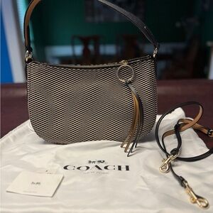 Coach Brown and Gold Interior Bag